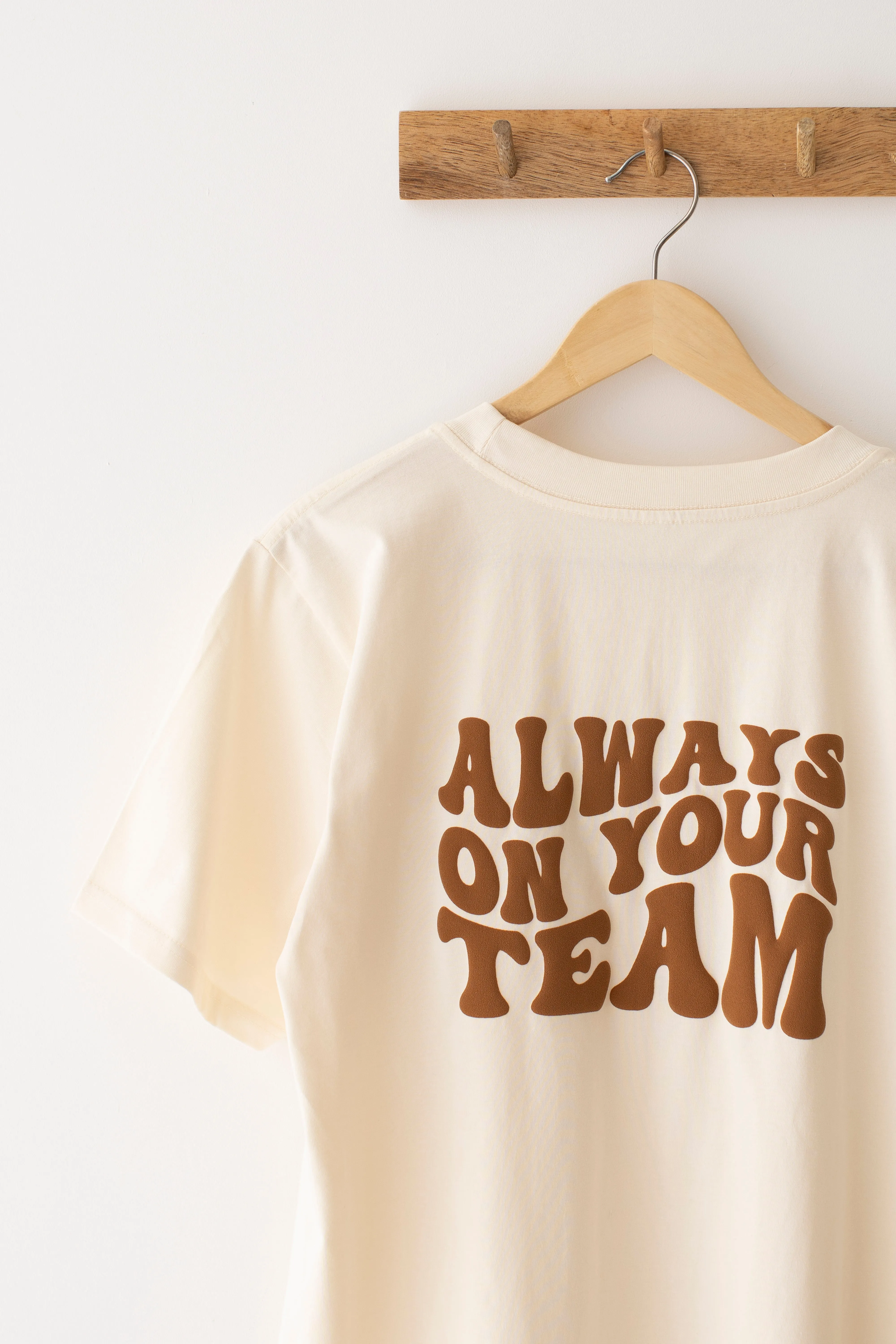 Matching Vanilla Women's Team Tshirt - Bubble Print