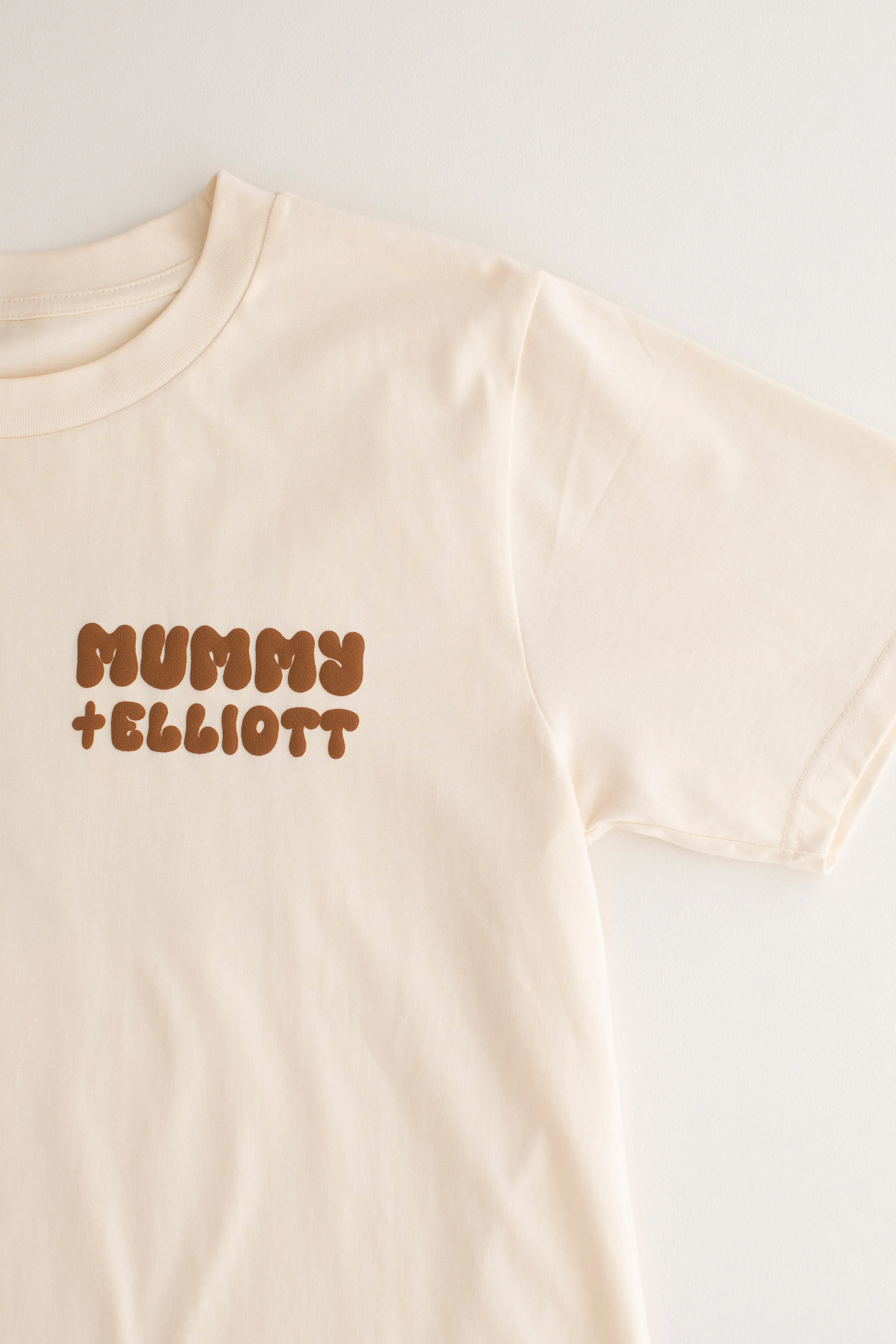Matching Vanilla Women's Team Tshirt - Bubble Print