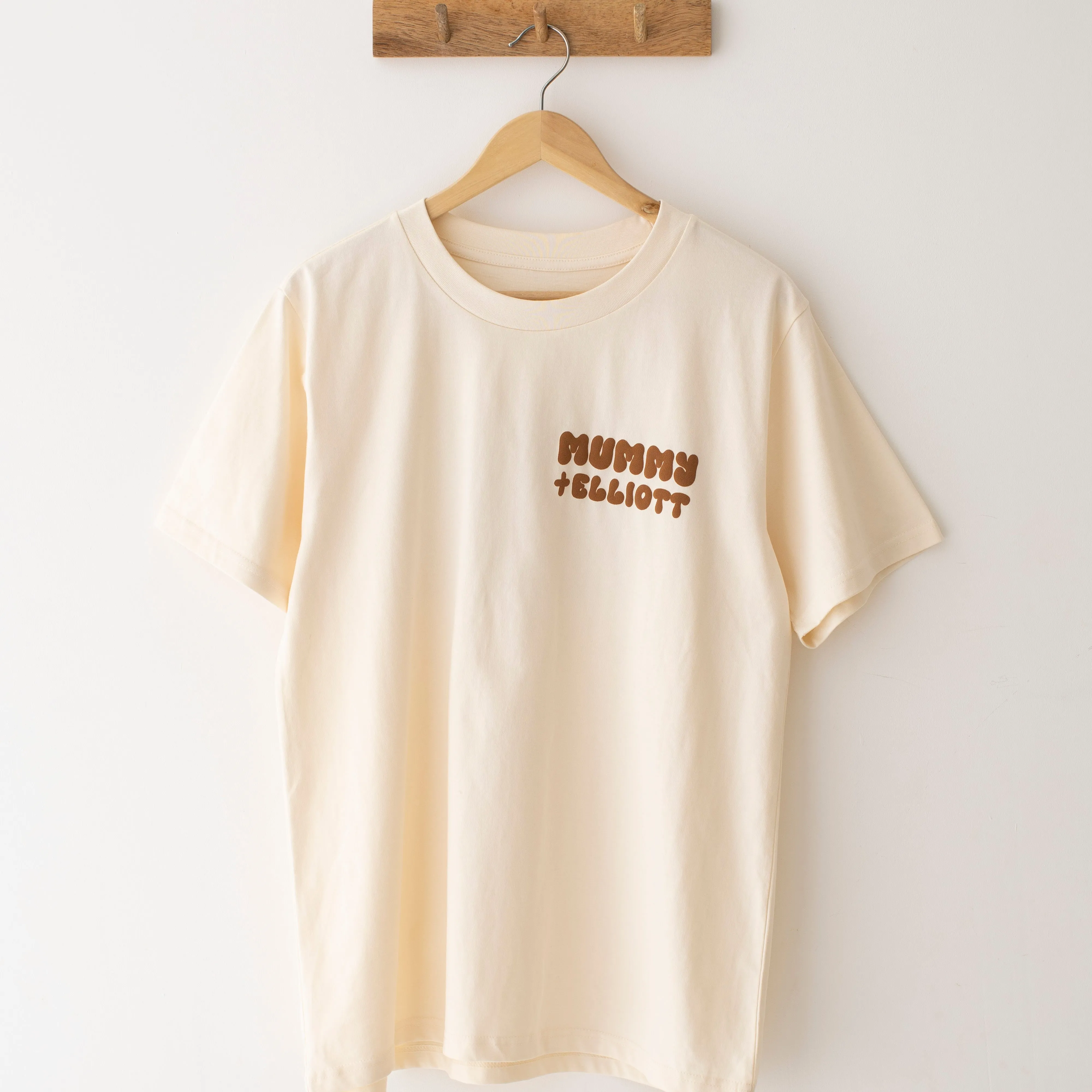 Matching Vanilla Women's Team Tshirt - Bubble Print
