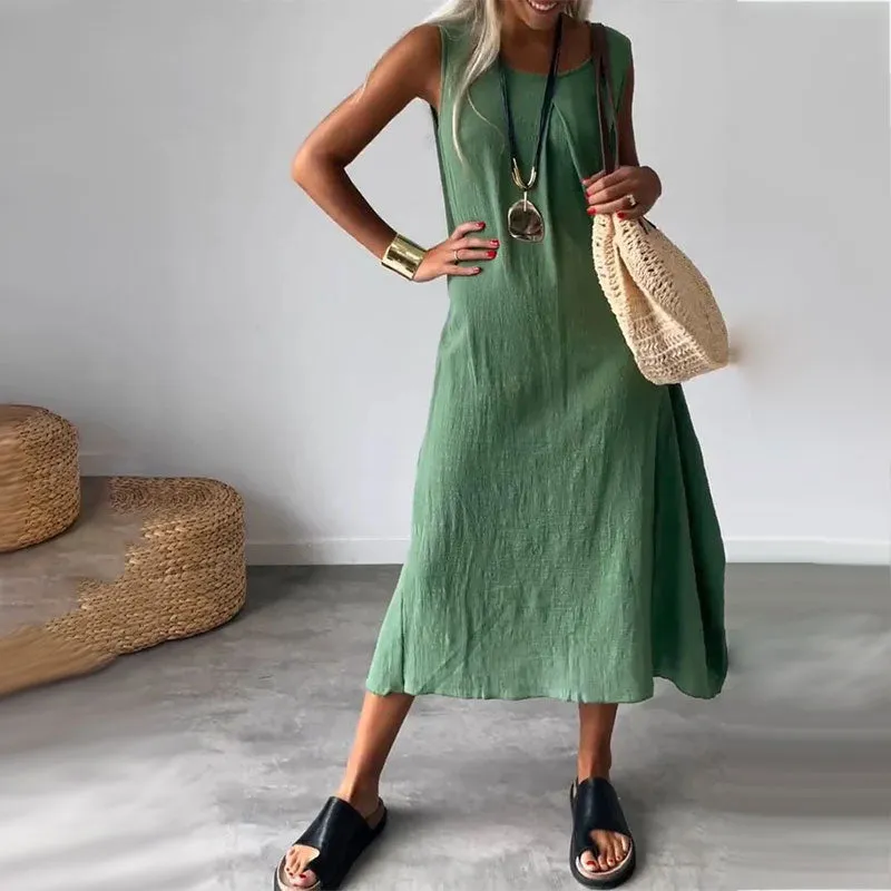 Melinda | Relaxed Sleeveless Dress