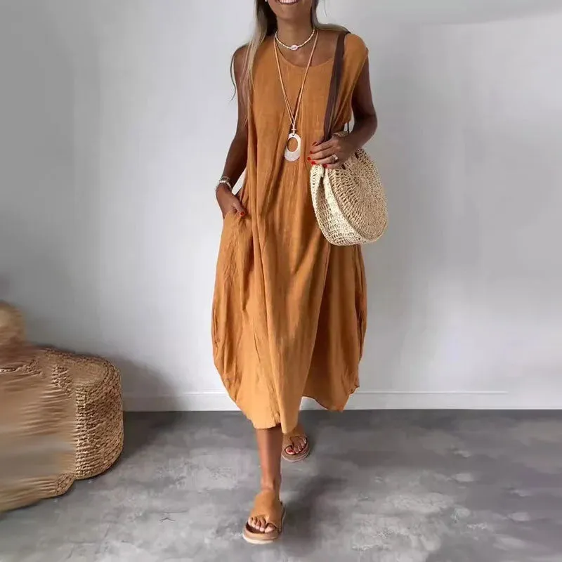 Melinda | Relaxed Sleeveless Dress