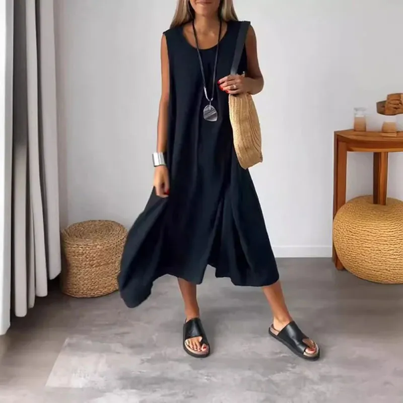 Melinda | Relaxed Sleeveless Dress