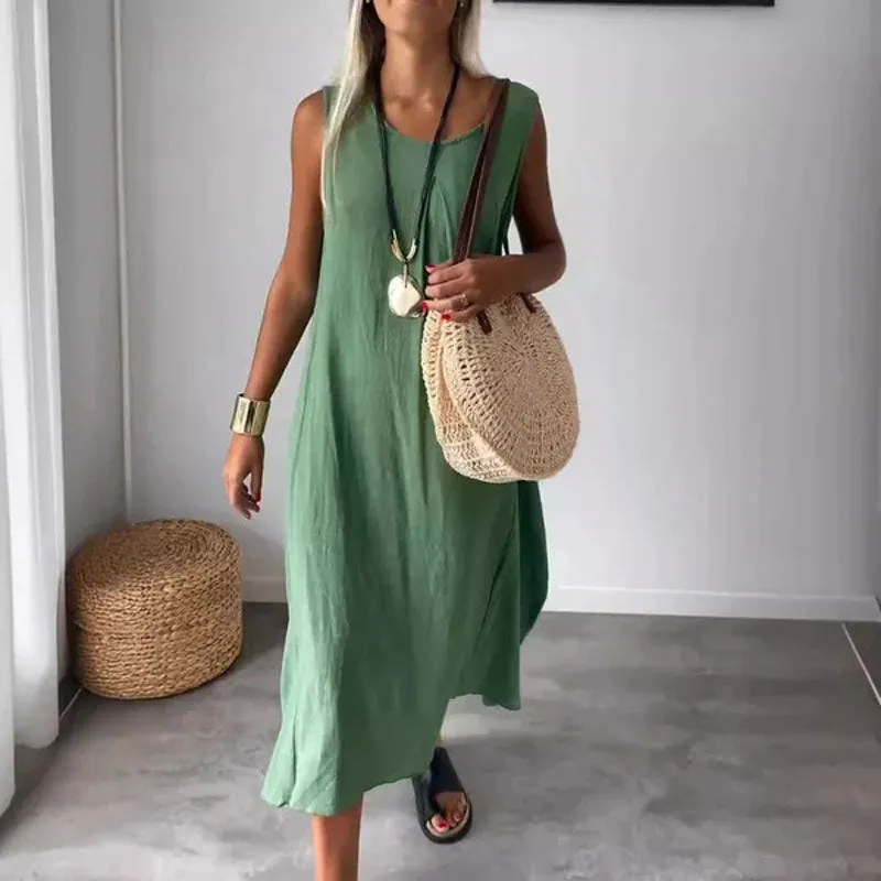 Melinda | Relaxed Sleeveless Dress