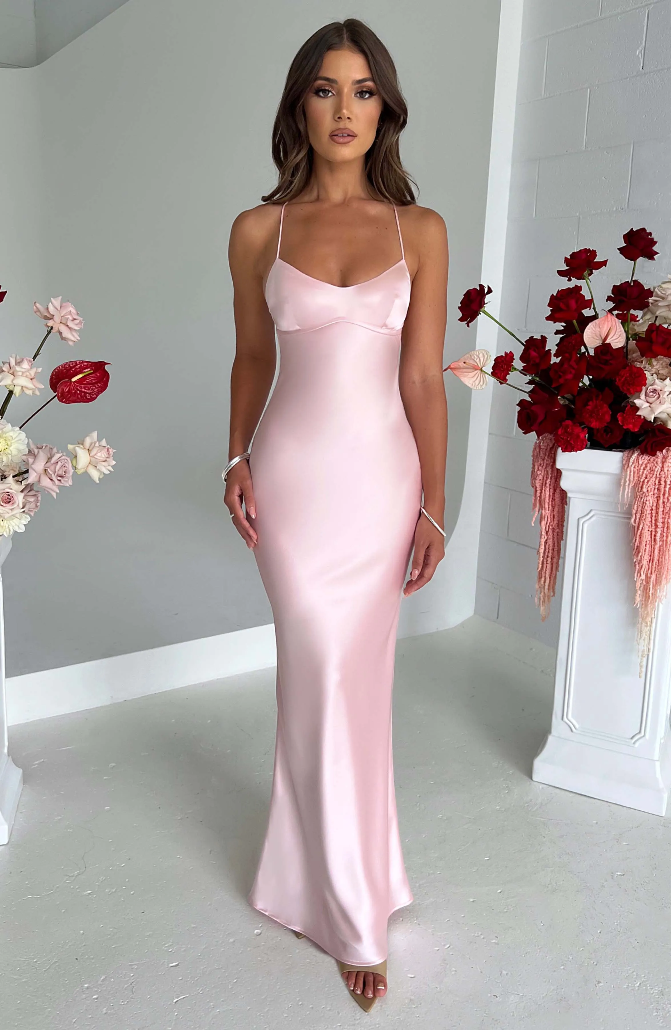 Mia Maxi Dress - Blush