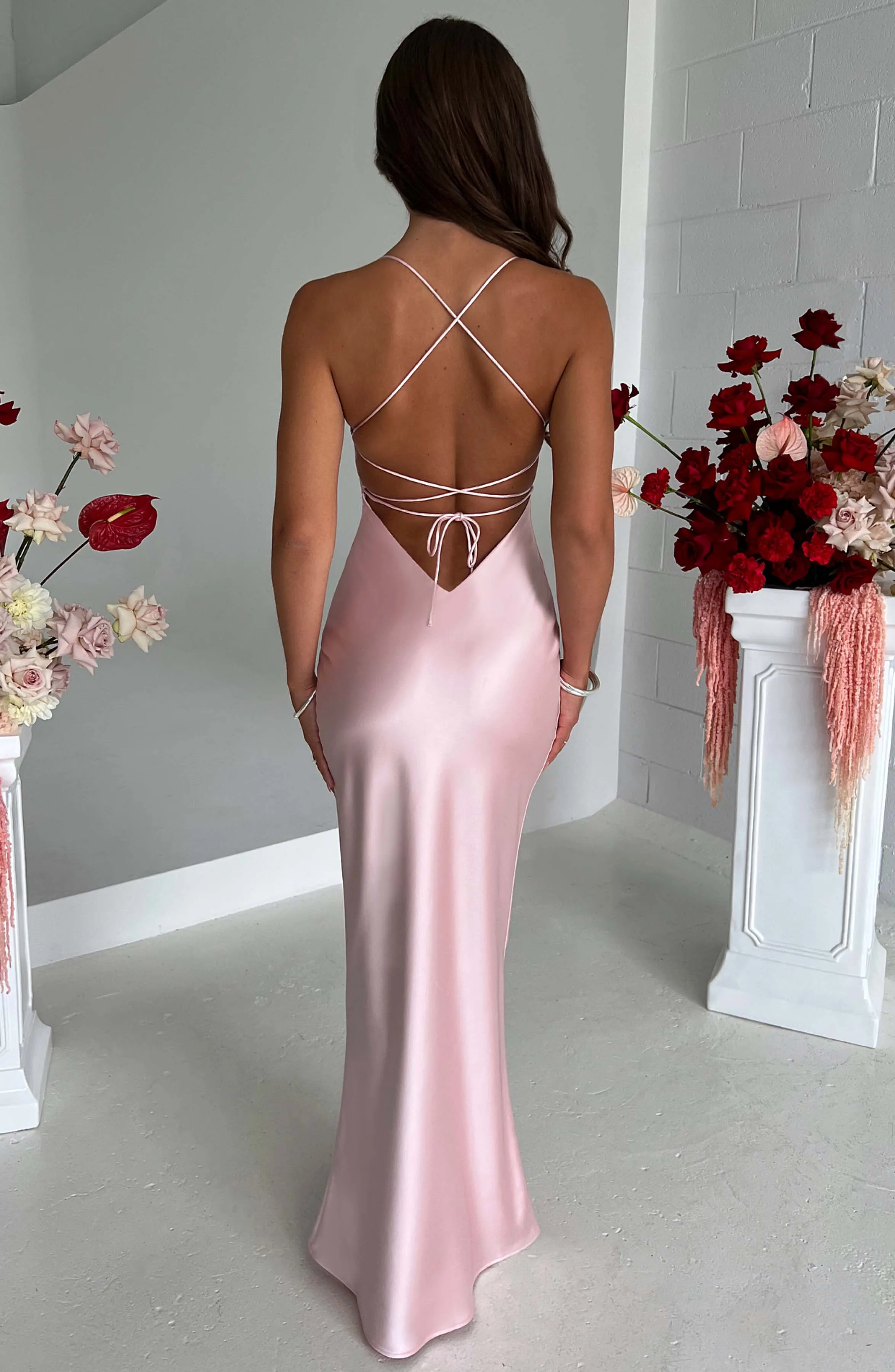 Mia Maxi Dress - Blush