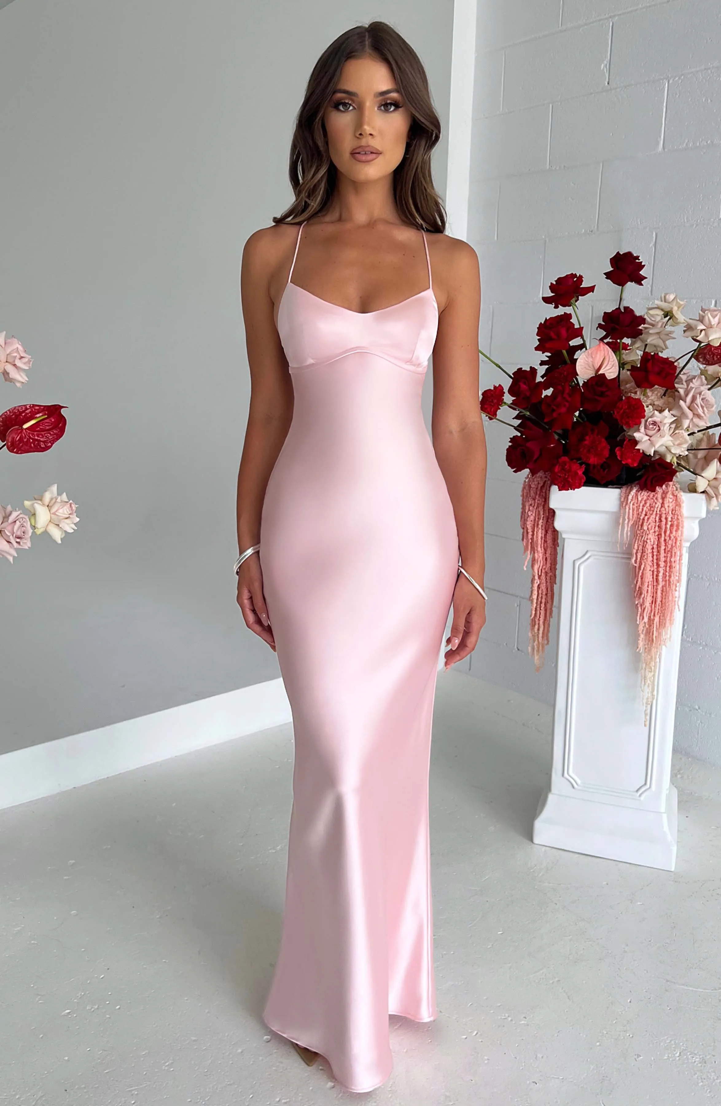 Mia Maxi Dress - Blush