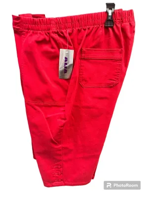 New with tags! Women's Alia Pull on Crop Pant Capris in Red, Sz 18 Retails $45 