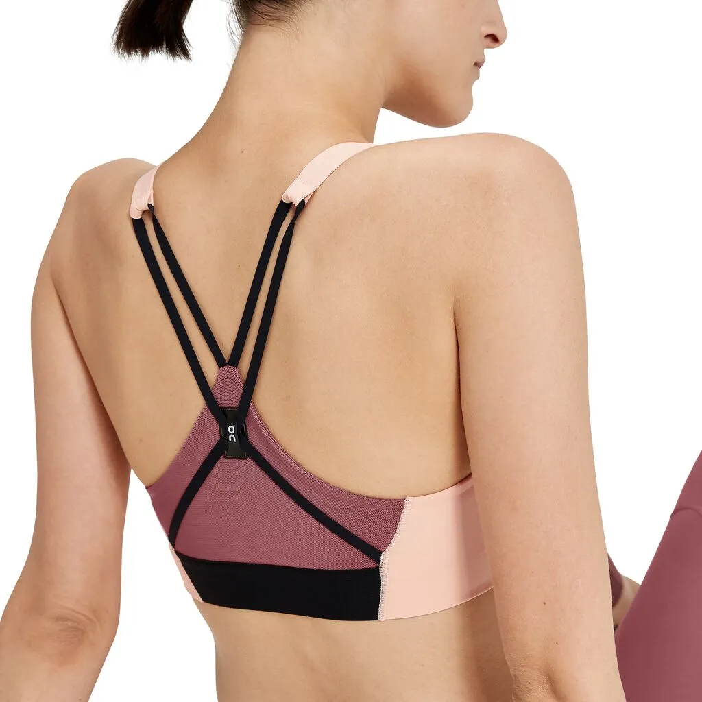 On Running Active Bra (Womens) - Doe/Cherry