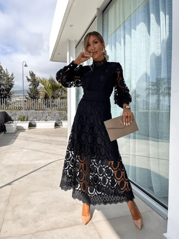 Paulina® | Elegant Midi Dress