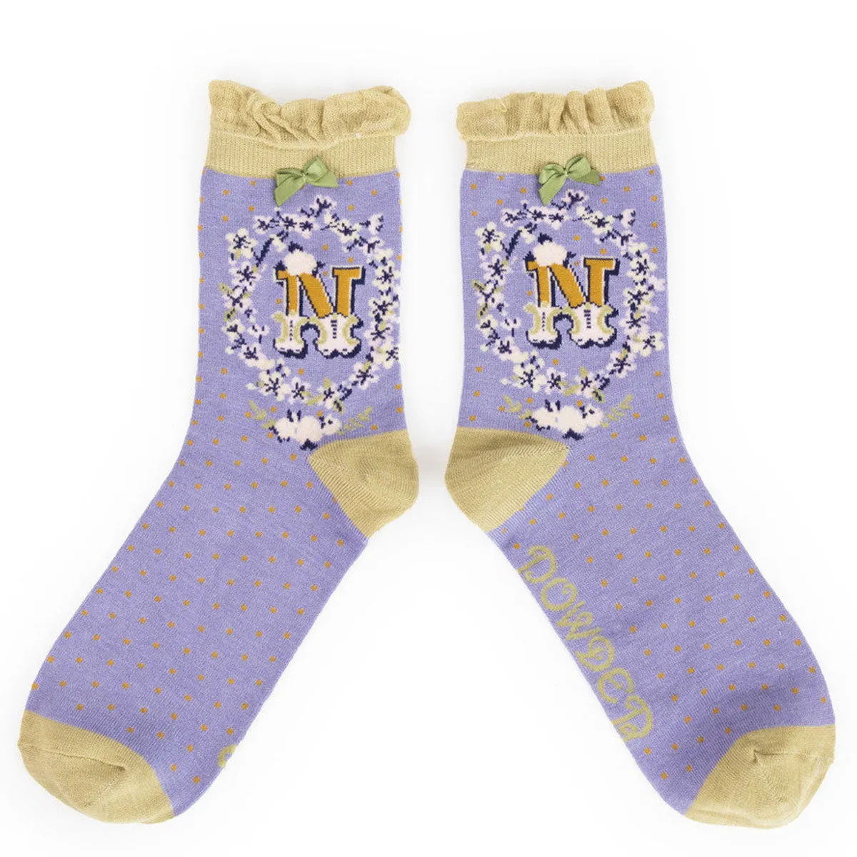 Powder Initial N Ankle Socks