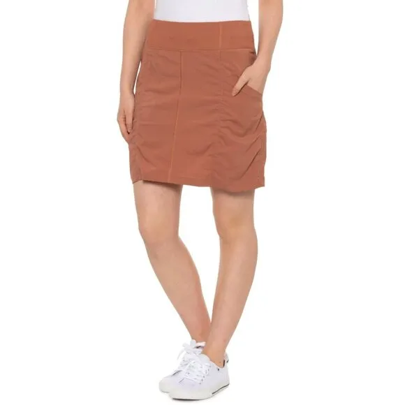 prAna Koen Brown Color Skort women's XXL