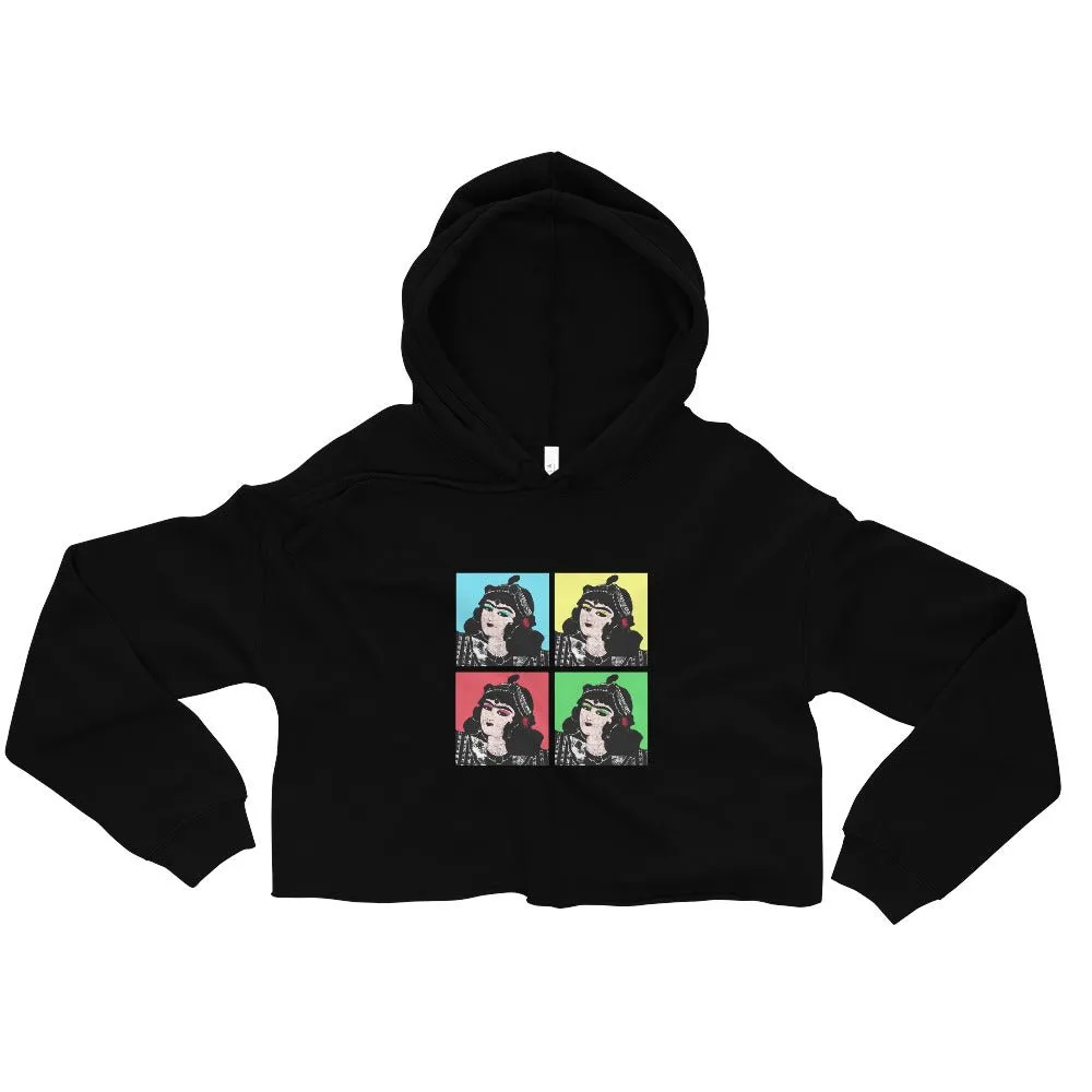 QAJAR Women's Crop Hoodie