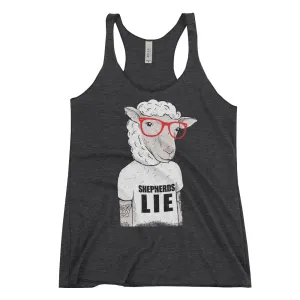 "Shepherds Lie" Women's Racerback Tank
