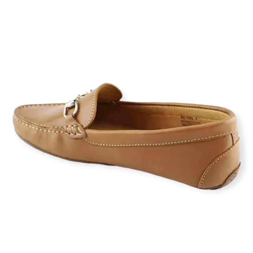 SARASOTA Women's Leather Flats Moccasins Loafers