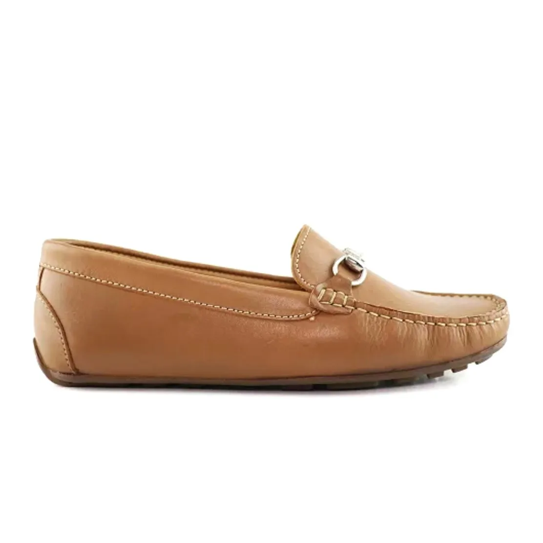 SARASOTA Women's Leather Flats Moccasins Loafers