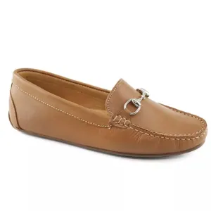 SARASOTA Women's Leather Flats Moccasins Loafers