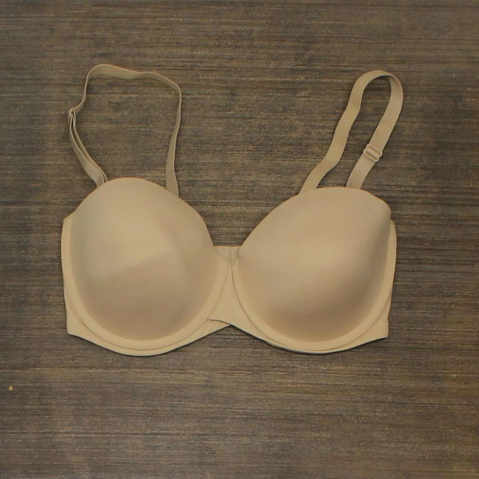 Self Expressions Maidenform Women's Stay Put Strapless Bra SE6990 Beige 36DD