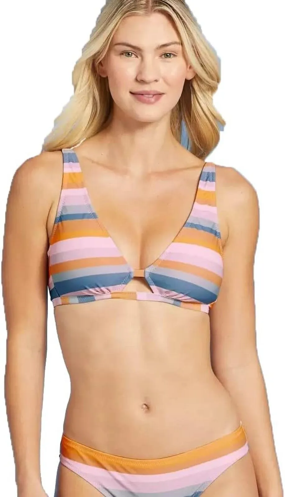 Shade & Shore Women's Keyhole Bralette Bikini Top 83962877