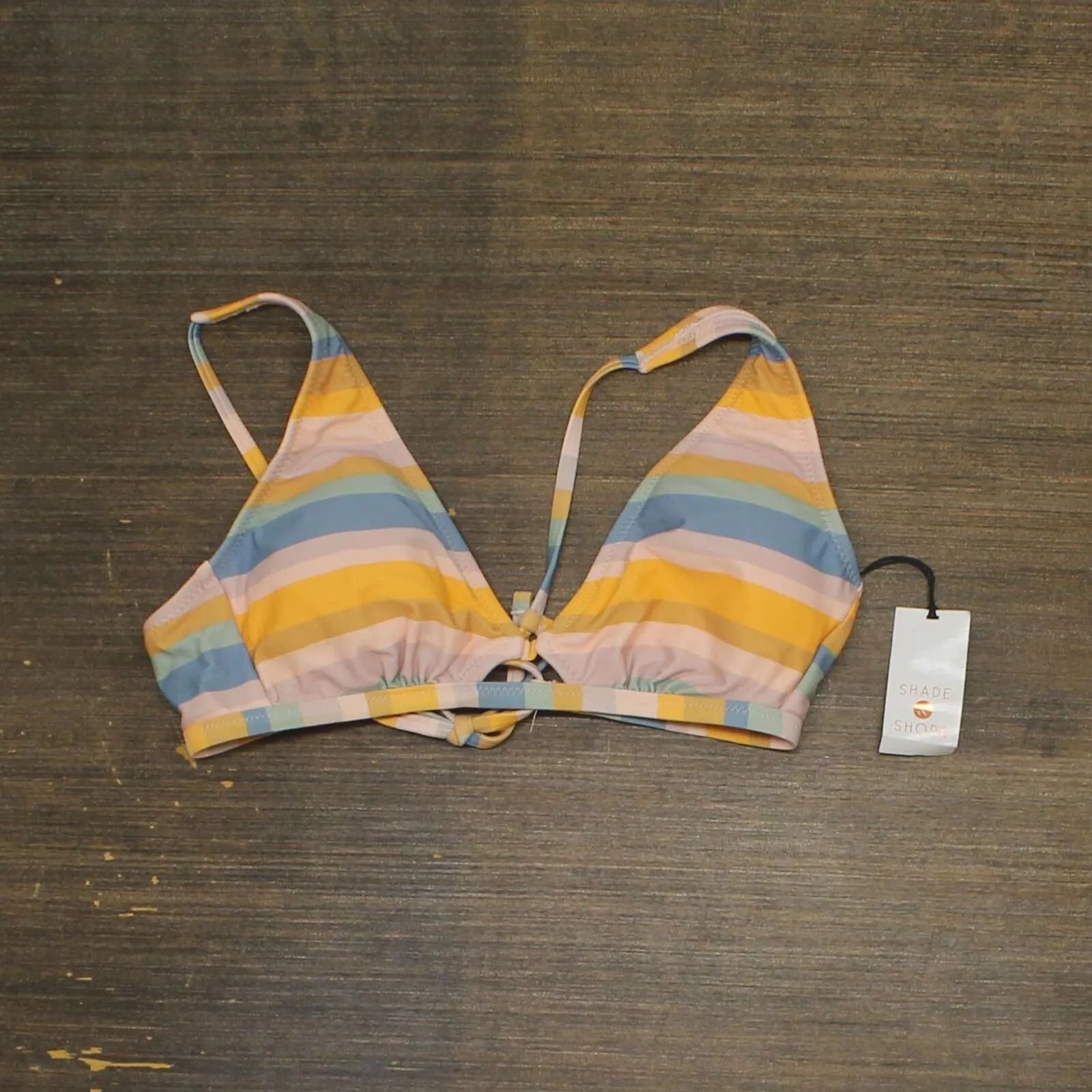 Shade & Shore Women's Keyhole Bralette Bikini Top 83962877