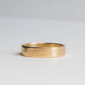 Simplex Thick Gold Band