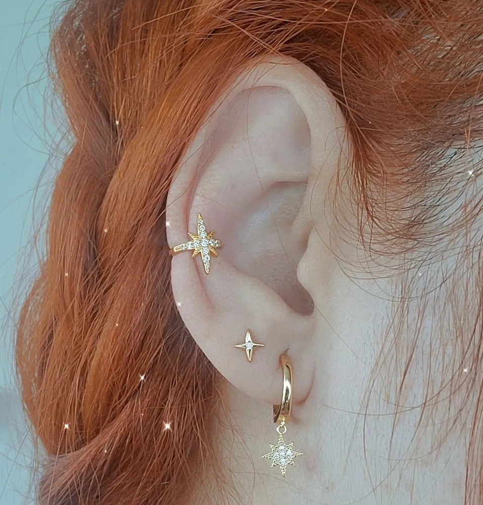 Spark Star Earrings