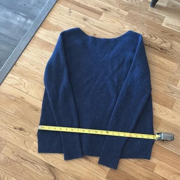 Sundance Catalog Women's Navy Blue Sweater
