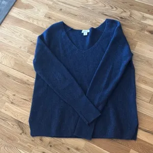 Sundance Catalog Women's Navy Blue Sweater