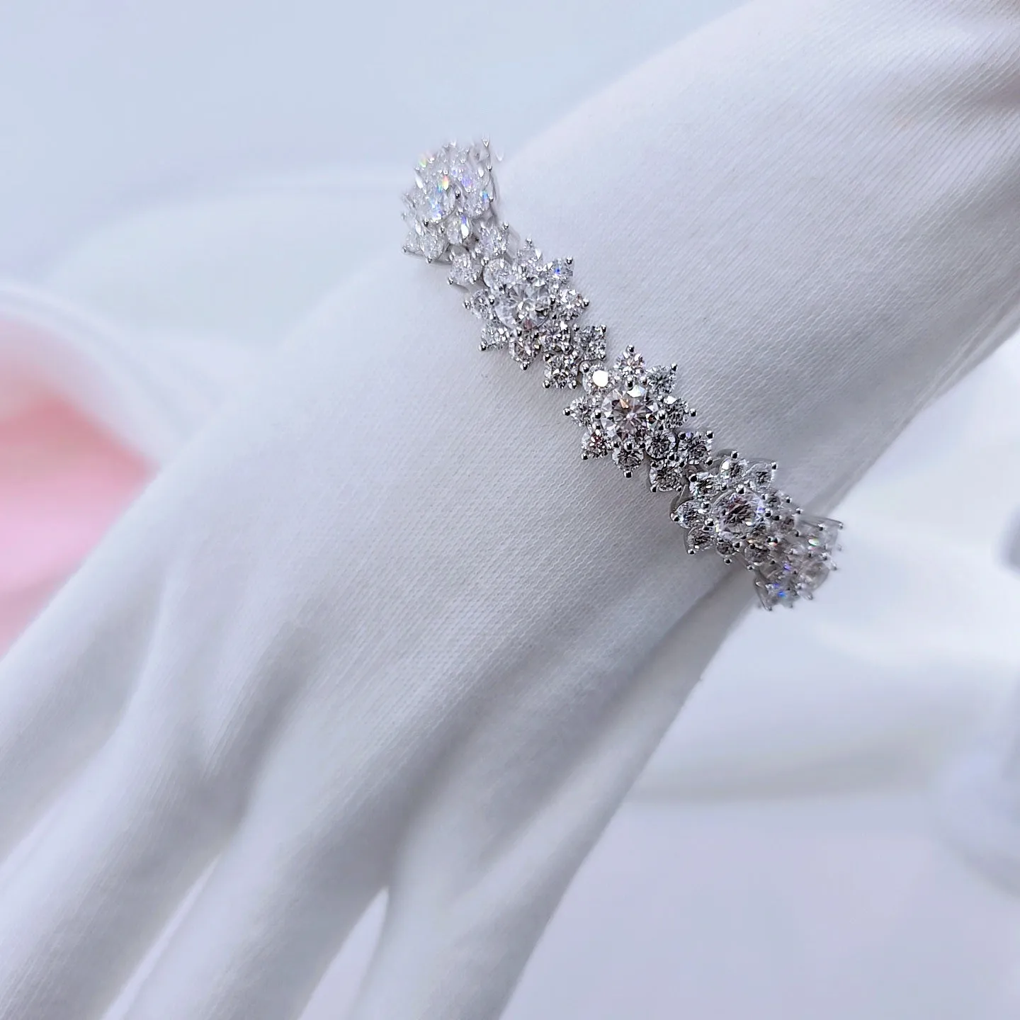 Sunflower Diamond Women's Bracelet