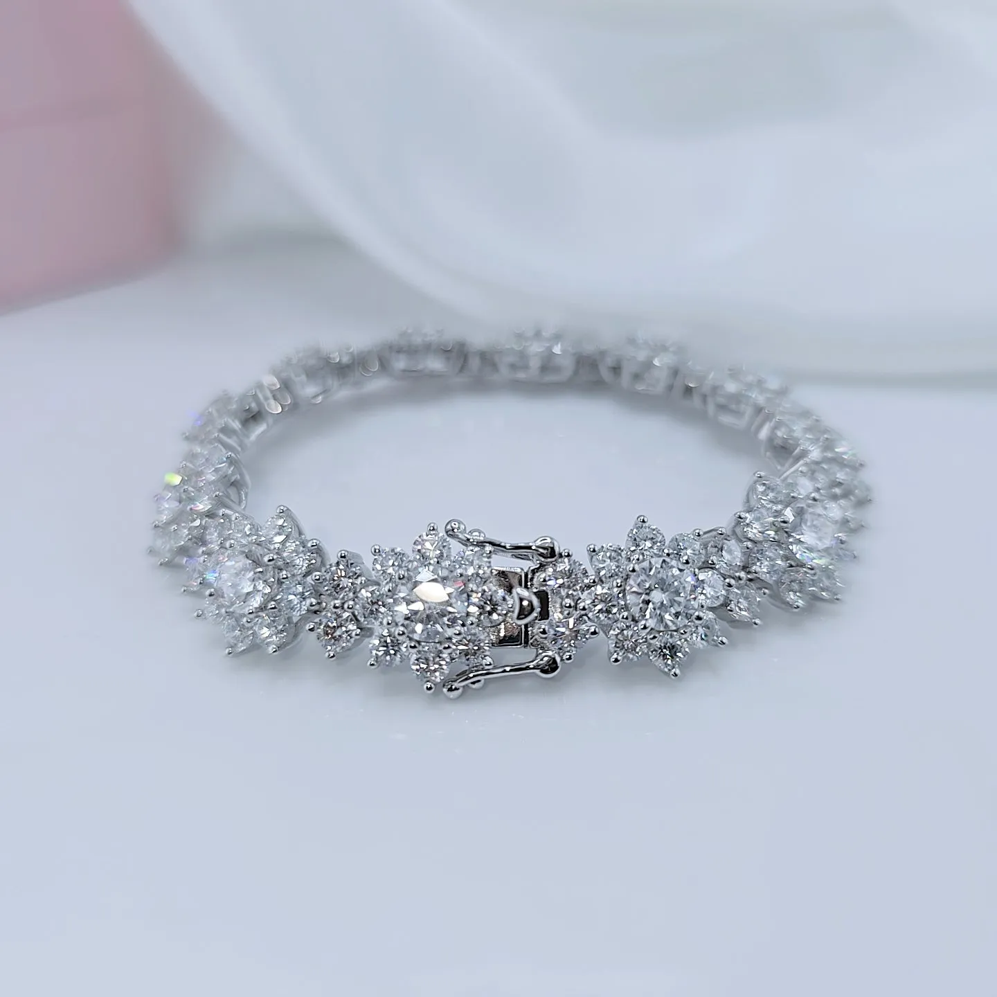 Sunflower Diamond Women's Bracelet