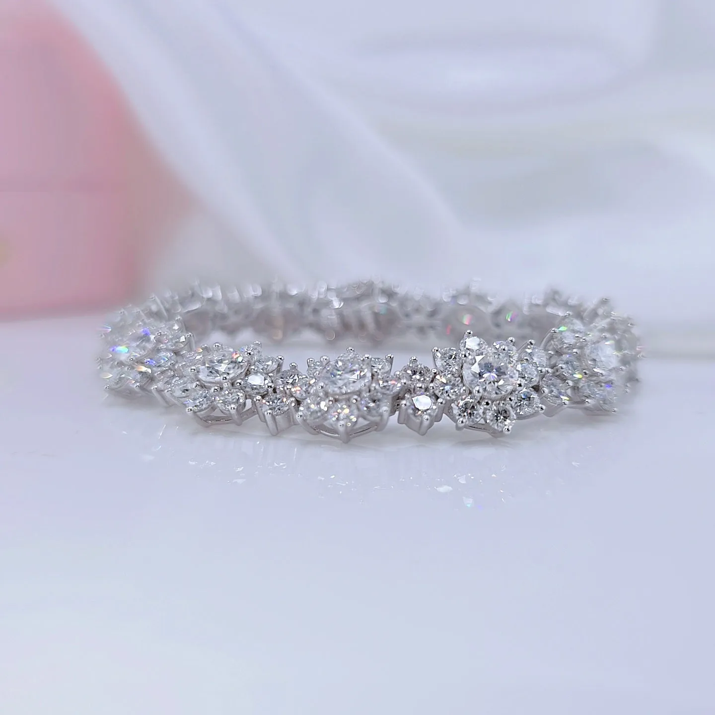 Sunflower Diamond Women's Bracelet