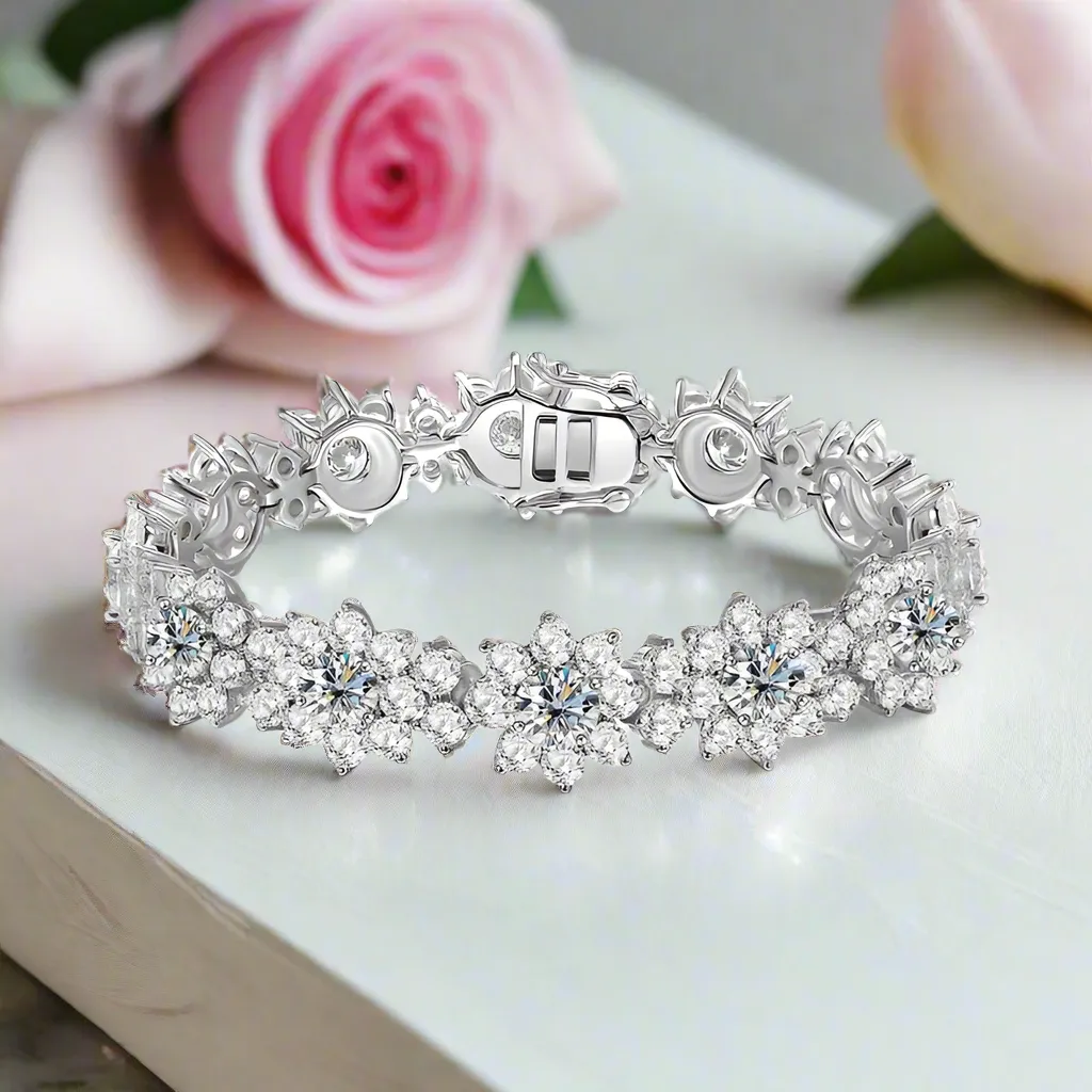 Sunflower Diamond Women's Bracelet