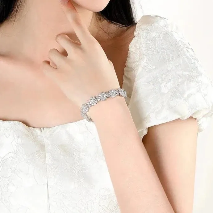 Sunflower Diamond Women's Bracelet