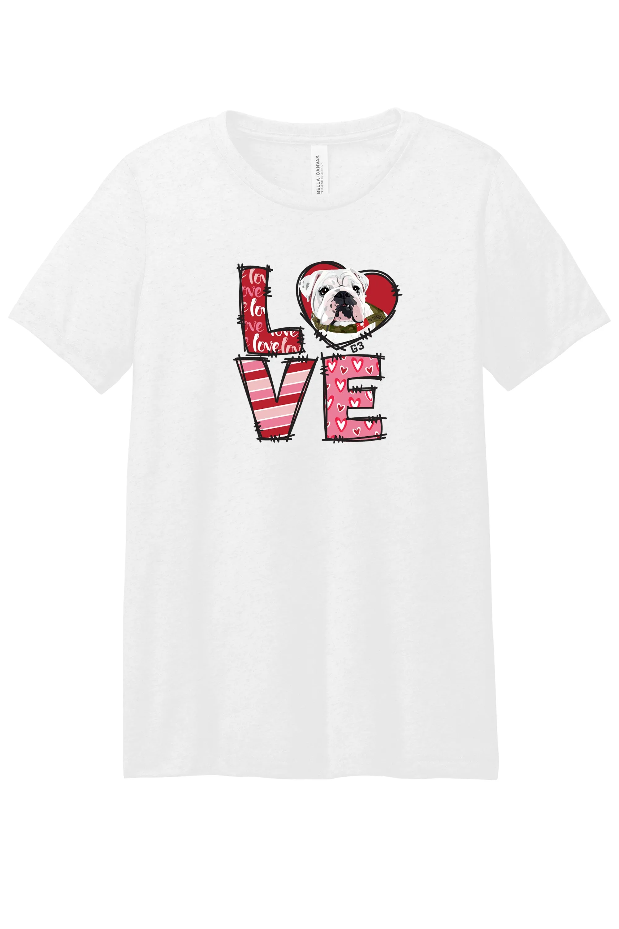 The Citadel, LOVE G3 Women’s Relaxed Triblend Tee Shirt