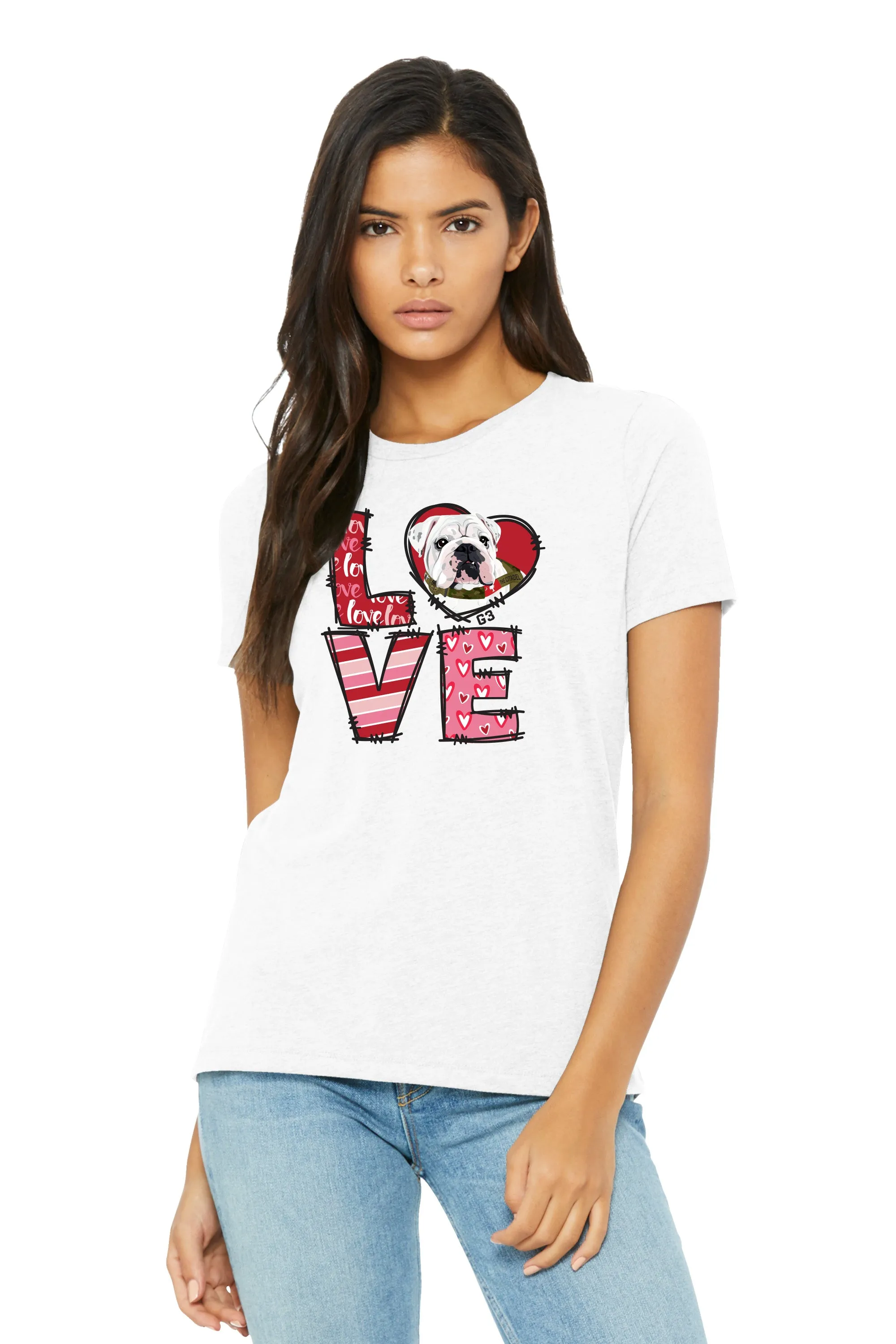 The Citadel, LOVE G3 Women’s Relaxed Triblend Tee Shirt