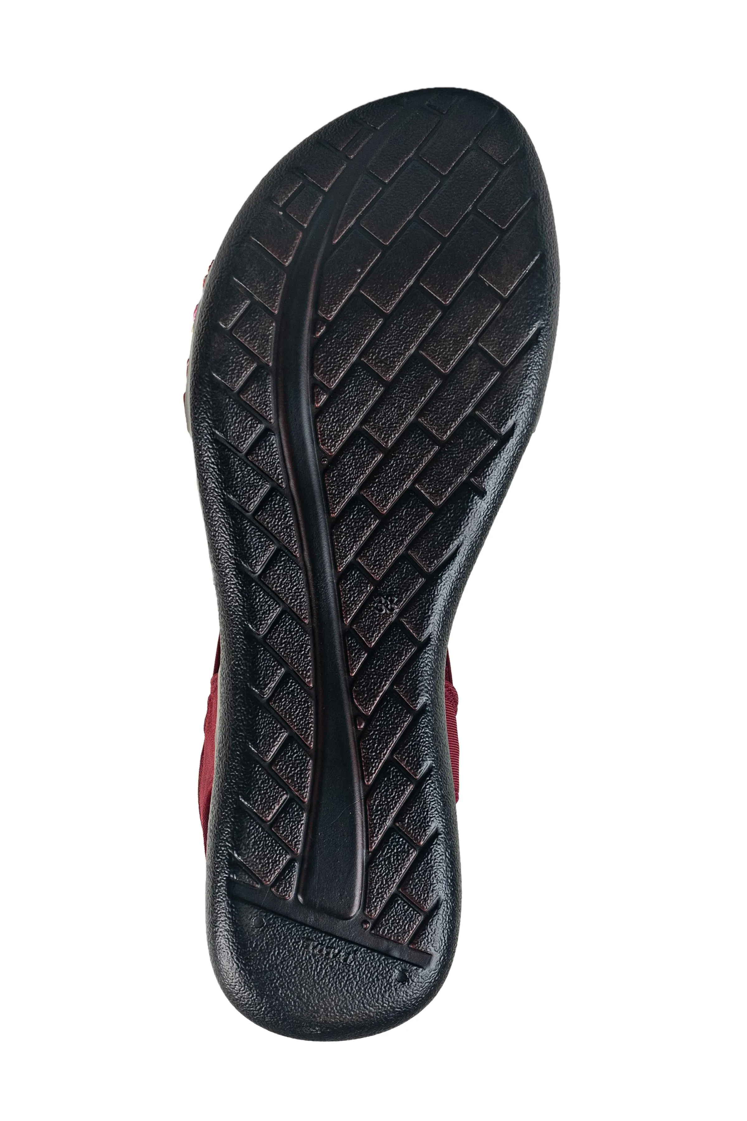 Titas Ladies Maroon Sandal