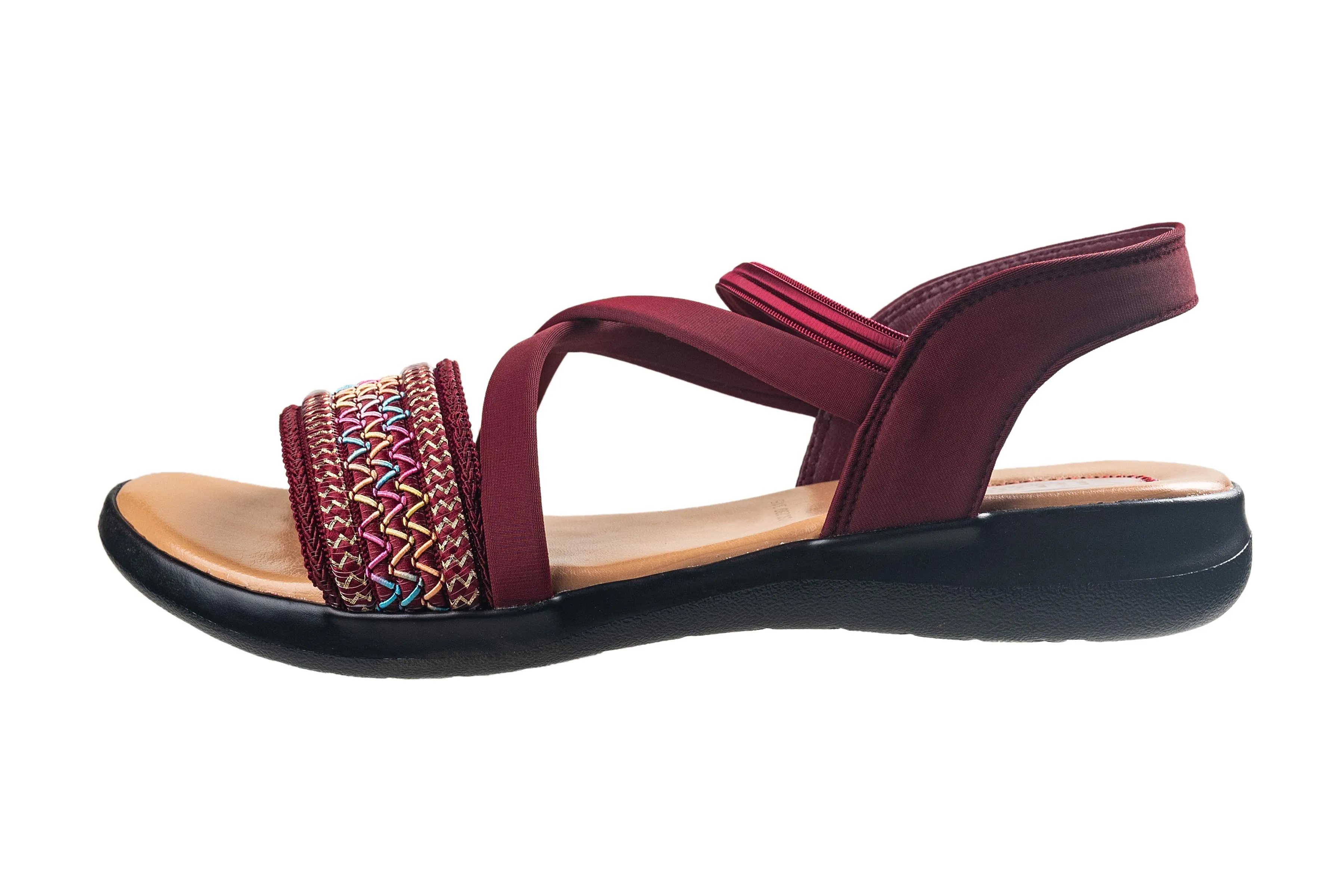 Titas Ladies Maroon Sandal