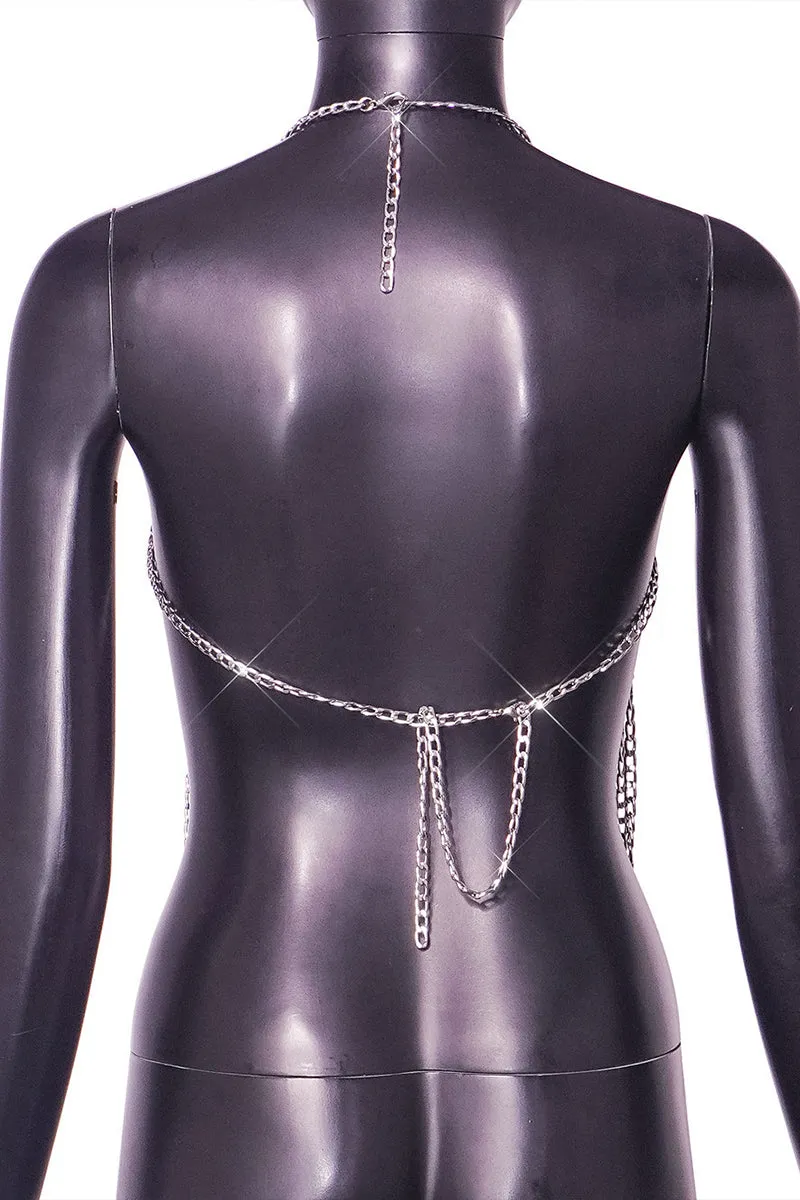 TR3008 Fringes Chain Top