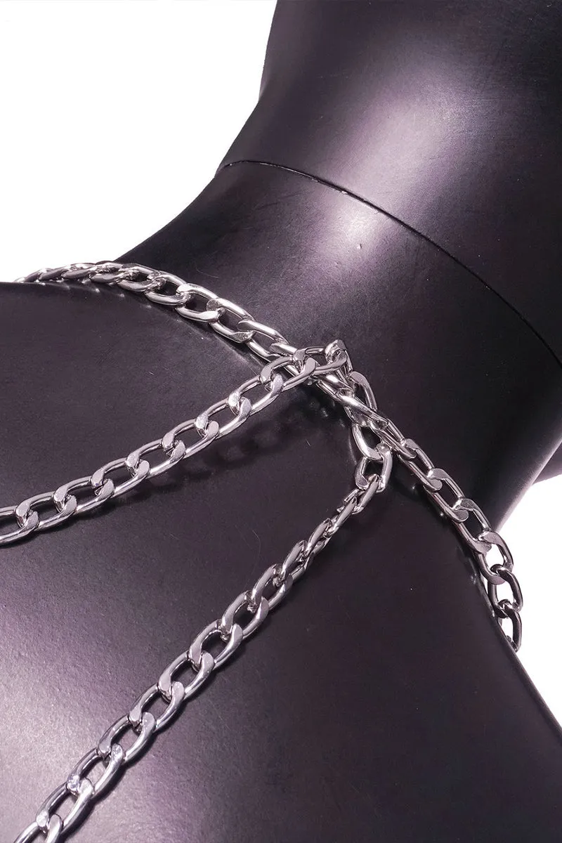 TR3008 Fringes Chain Top