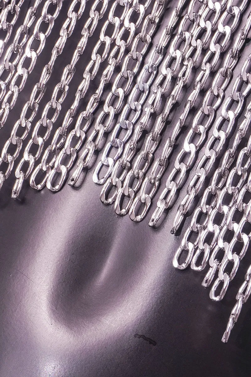 TR3008 Fringes Chain Top