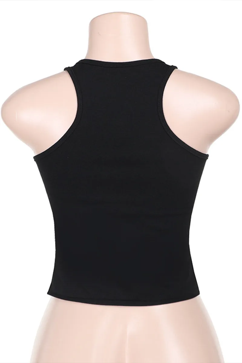 TR3153 Rhinestones Tank Top