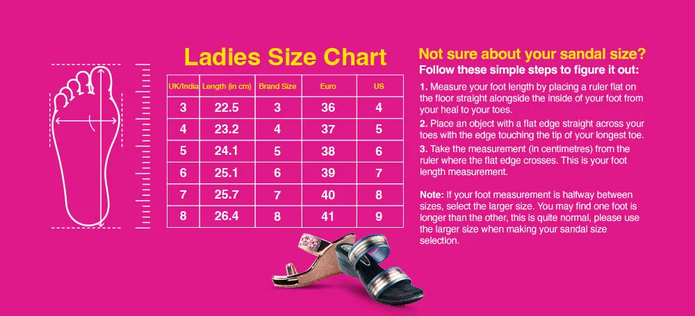 Trendz Peach Multi Casual Sandal for Women (Trnz S 250113)
