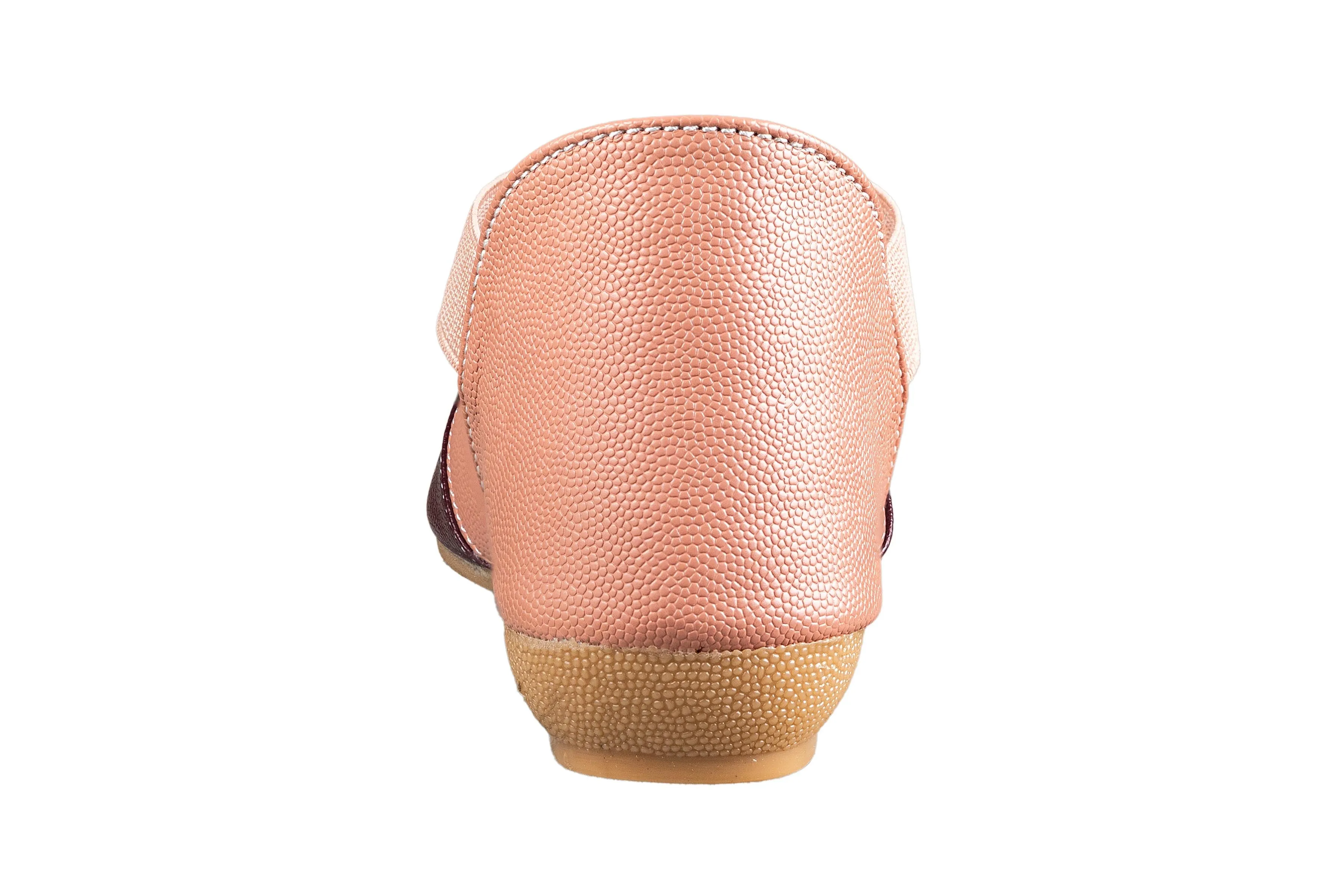 Trendz Peach Multi Casual Sandal for Women (Trnz S 250113)