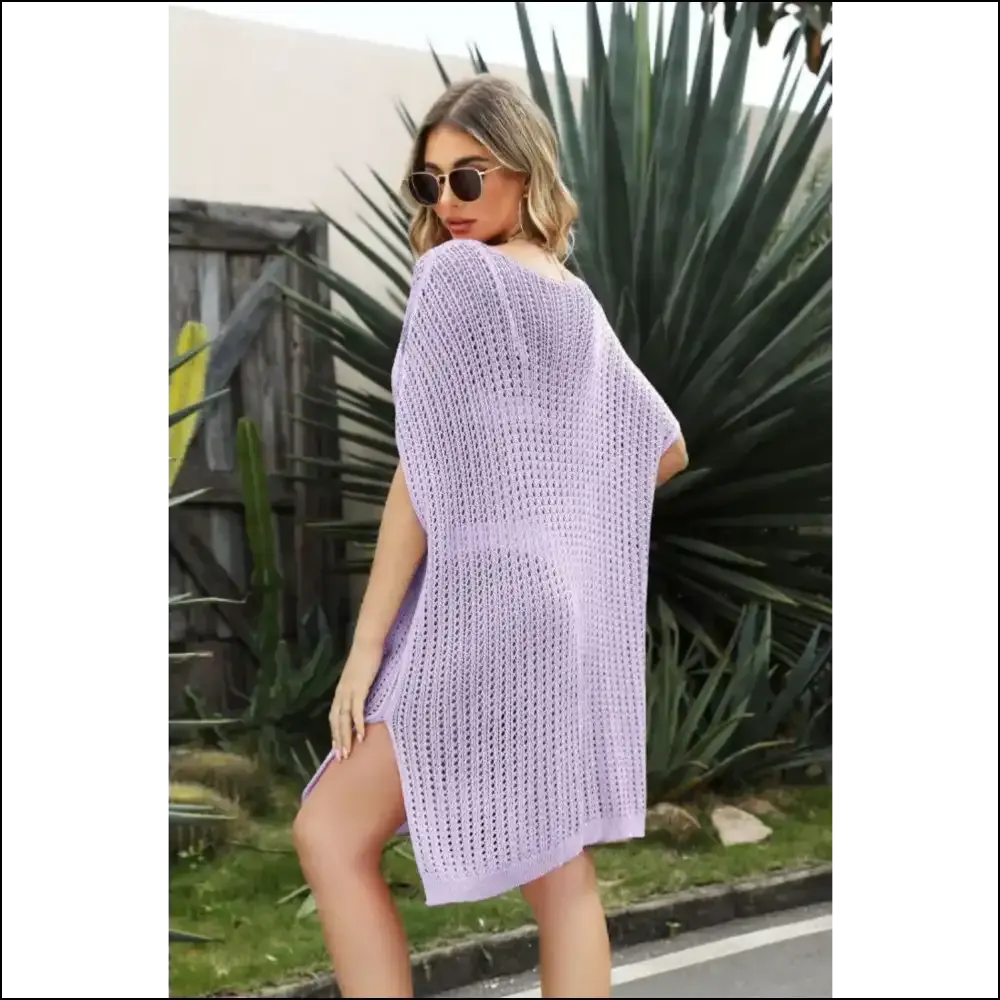 Unleash your Inner Diva in our Slit-tastically Fabulous Needful Things Cover-up Dress! 💃✨