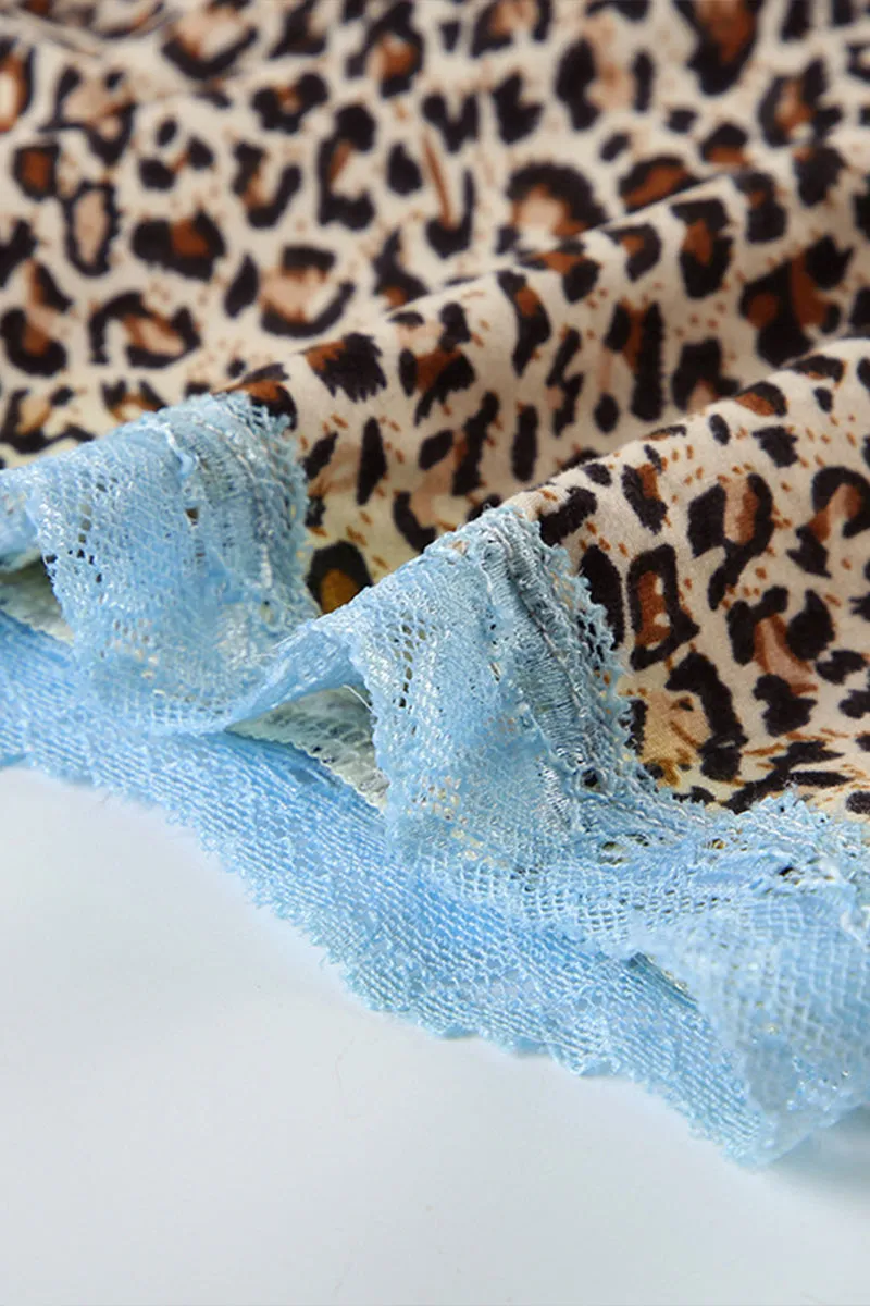 UR3052 Leopard Camis and Shorts Set