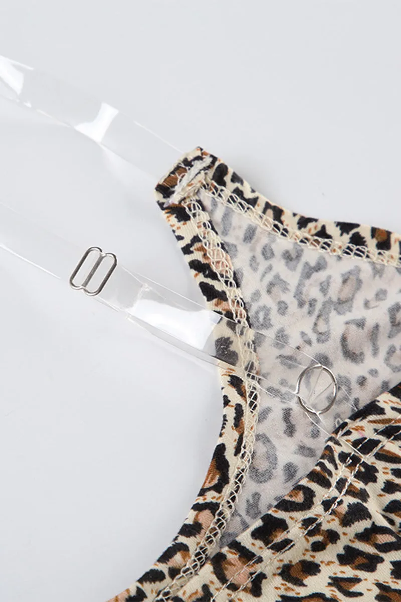 UR3052 Leopard Camis and Shorts Set