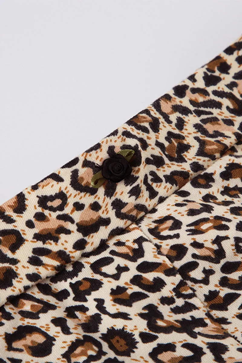 UR3052 Leopard Camis and Shorts Set