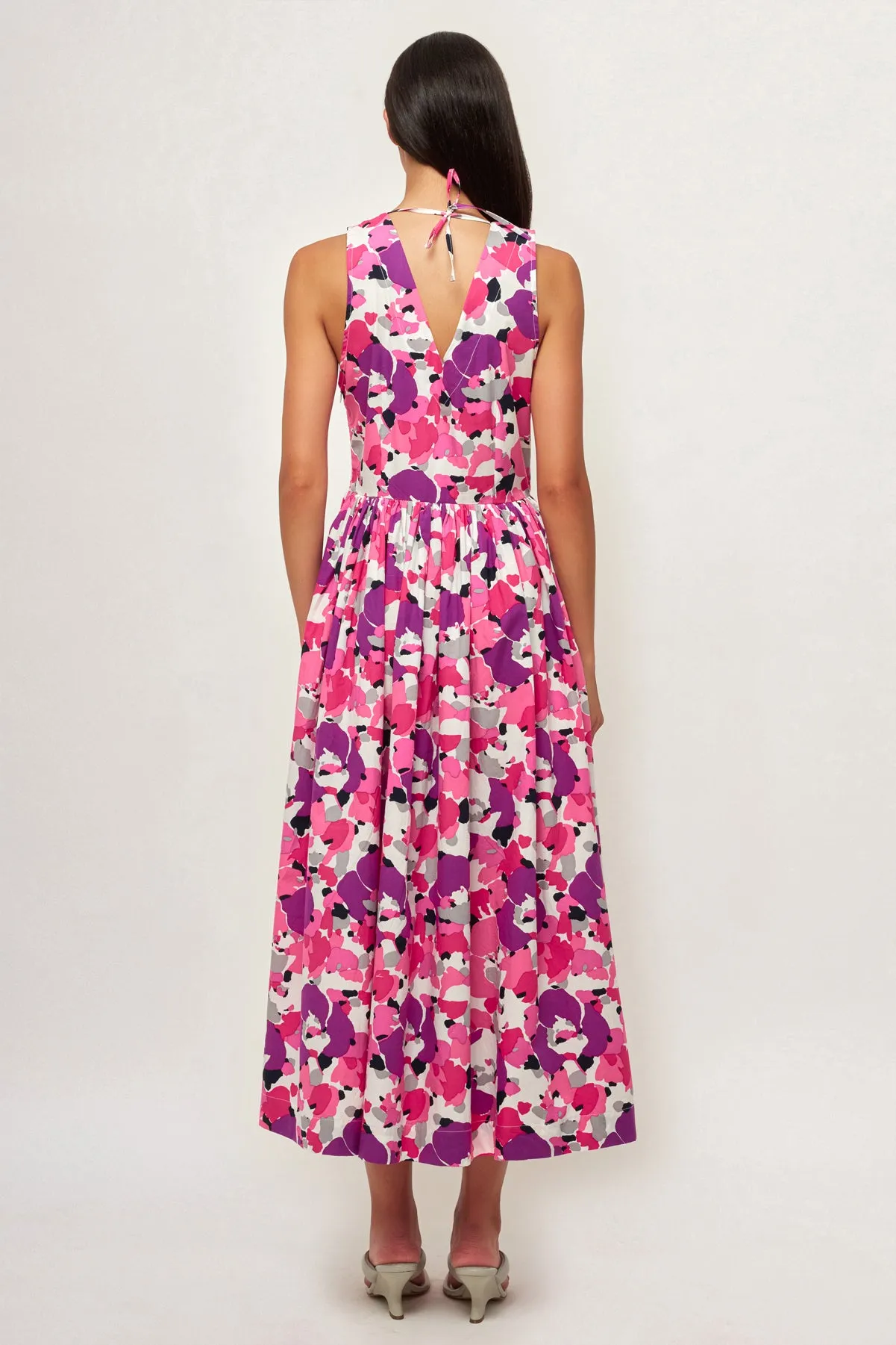 V- Neck Midi
