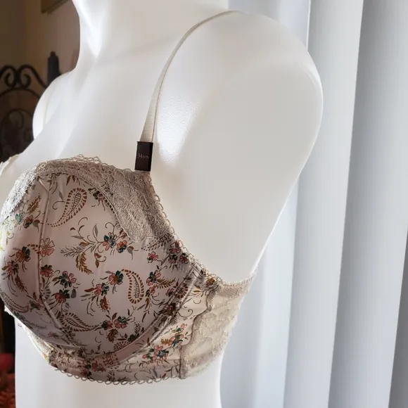Victoria's Secret Dream Angels Lined Demi         Bra 34DD &amp; Thong Small