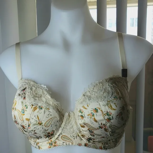 Victoria's Secret Dream Angels Lined Demi         Bra 34DD &amp; Thong Small