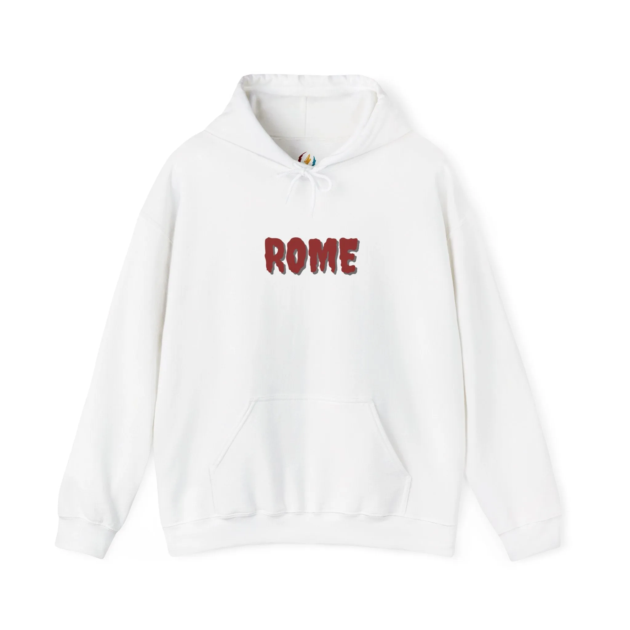 White Rome Pullover Hoodie – Stylish, Comfortable, and Timeless (S-5XL)